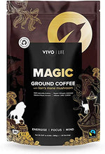 Carica l'immagine nel visualizzatore di Gallery, Vivo Life Magic - Caffè macinato con Funghi | 100% Arabica organica, Vegano,...