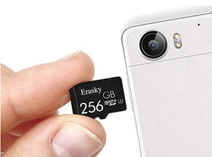Erasky Scheda di Memoria 256GB Micro SD Memory Card per Fotocamere 256 GB - Ilgrandebazar
