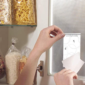 PIC Trappola Anti Tarme del Cibo - Confezione da 3 buste con due trappole = 6 pezzi – Trappola di colla per farfalline del cibo, trappole ai feromoni acchiappa tarme alimentari