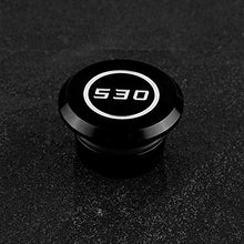 Carica l&#39;immagine nel visualizzatore di Gallery, Fydun Copertura foro telaio moto, coperchio decorativo Nero - Ilgrandebazar