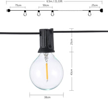 Carica l&#39;immagine nel visualizzatore di Gallery, Catene Luminose LED,Tomshine Illuminazione Giardino Luci Stringa Lampadina con 12+1 G40 LED Bulbi [Classe di efficienza energetica A+]