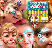 Carica l&#39;immagine nel visualizzatore di Gallery, JamBer 28 Colori Face Paint, pastelli matite da Trucco sicure e 28colore - Ilgrandebazar