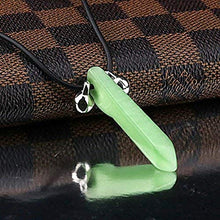 Carica l'immagine nel visualizzatore di Gallery, EVRYLON Collana Ragazzo Anime Manga Pietra Colore Verde Ottima Idea Regalo - Ilgrandebazar