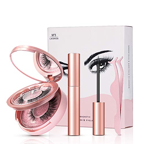 Ciglia Magnetiche, eroaddict finte 3D naturali eyeliner magnetico con...