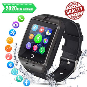 Smartwatch Bluetooth Orologio Intelligente con Camera Smart Watch Nero 02 - Ilgrandebazar