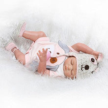 Carica l&#39;immagine nel visualizzatore di Gallery, Pinky Reborn Bambole Baby Doll Morbido Silicone Vinile Corpo...