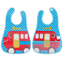 Carica l'immagine nel visualizzatore di Gallery, Lictin Bavaglini Impermeabili Set 8 Unisex EVA per bambini da 6 Children: S