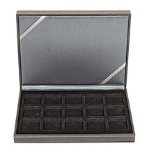 Carica l&#39;immagine nel visualizzatore di Gallery, Lindner 2363-15 NERA Coin Case XM with 15 square compartments for coins or... - Ilgrandebazar