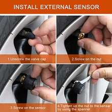 Carica l'immagine nel visualizzatore di Gallery, URAQT TPMS Sistema di Monitoraggio della Pressione dei Pneumatici Wireless... - Ilgrandebazar