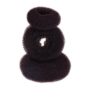 3 Pezzi Set di Chignon Crocchia Ciambella Panino Anello Stile per Capelli... - Ilgrandebazar