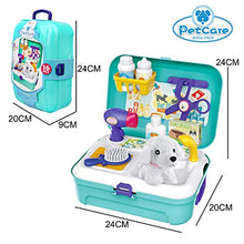 Carica l'immagine nel visualizzatore di Gallery, Bowa Gioco di Ruolo Valigetta Giocattolo Zaino Kit con Accessori Bambini...