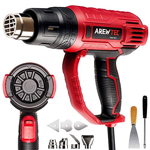 Pistola ad Aria Calda AREWTEC Termica Elettrica Professionale 2000W...