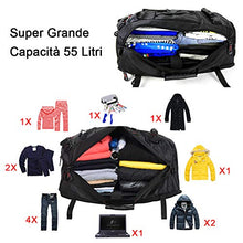 Carica l'immagine nel visualizzatore di Gallery, Pulchram Zaino Trekking 55 Litri Grande capacità Impermeabile Shockproof...