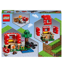 Carica l&#39;immagine nel visualizzatore di Gallery, LEGO 21179 Minecraft La Casa dei Funghi, Giocattoli per Bambini di 8+ Anni, Idea Regalo con il Personaggio di Alex