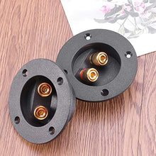 Carica l&#39;immagine nel visualizzatore di Gallery, Foxnovo 2PCS DIY Home auto stereo altoparlanti a vie box terminal binding...