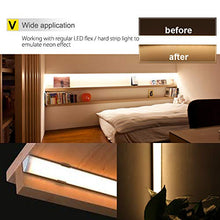 Carica l&#39;immagine nel visualizzatore di Gallery, Profili per Strisce LED 45° - 6x1MT Profilo Alluminio 6*1m - Ilgrandebazar