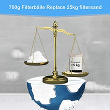 Carica l&#39;immagine nel visualizzatore di Gallery, SUPERSUN Filtro Palline Piscina,Sfere Filtranti per Acquario 700g di...