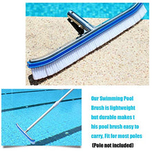 Carica l&#39;immagine nel visualizzatore di Gallery, VABNEER Spazzole per Piscine 18 Pollici Spazzola Angolare Piscina con...