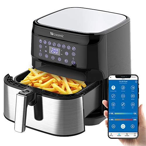 Proscenic Friggitrice ad Aria, 5.5L Air Fryer Controllo App & Alexa e... - Ilgrandebazar