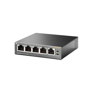 TP-Link Poe Switch, 5 Porte 10/100 Mbps, 4 Poe, Fino 5-Port Mbps - Ilgrandebazar