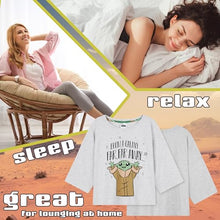 Carica l&#39;immagine nel visualizzatore di Gallery, Disney Pigiama Donna - Pigiama Donna Cotone Lungo a Manica Corta S-XL Pigiami Due Pezzi - Regali Donna (Verde Baby Yoda, L)