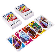 Carica l&#39;immagine nel visualizzatore di Gallery, Mattel Games-UNO Gioco di Carte Versione Frozen 2 Giocattolo per Bambini 7+...