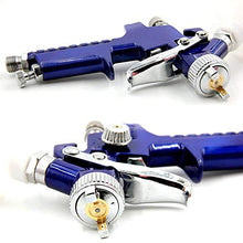 Carica l&#39;immagine nel visualizzatore di Gallery, Pistola spray per vernice HVLP da 1,0 mm a spruzzo 120 ml Pistola...