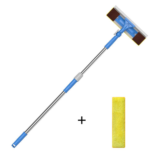 Merisny lavavetri telescopico per vetri 3 in 1con Testa Tergivetri 88-145cm - Ilgrandebazar