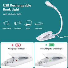 Carica l&#39;immagine nel visualizzatore di Gallery, Cocoda Luce Lettura, 360°Flessibile Lampada da Lettura con Clip, 7 LED Bianca - Ilgrandebazar