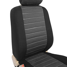 Carica l&#39;immagine nel visualizzatore di Gallery, WOLTU 7231-2 Set Coprisedili Anteriori Auto 2 Posti Seat Cover Grigio