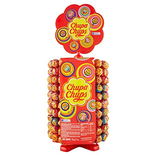 Chupa Chups Ruota Lecca Lecca, Lollipop Frutti Assortiti Gusto Fragola,... - Ilgrandebazar