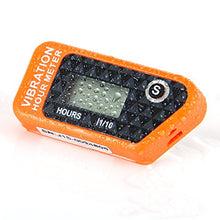 Carica l&#39;immagine nel visualizzatore di Gallery, Runleader RL-HM016B vibrazioni contaore con il wireless per tutti ATV orange