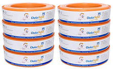 Carica l&#39;immagine nel visualizzatore di Gallery, ChoiceRefill per Angelcare sistema di smaltimento pannolini (8-Pezzi) - Ilgrandebazar