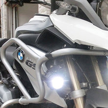 Carica l&#39;immagine nel visualizzatore di Gallery, Faretti LED Moto Supplementari (2 pezzi)+Griglie fendinebbia+copertina+filo - Ilgrandebazar