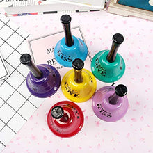 Carica l&#39;immagine nel visualizzatore di Gallery, MINGZE Campanella A Mano in Metallo, Colori Multipli Casuali Campanello da... - Ilgrandebazar