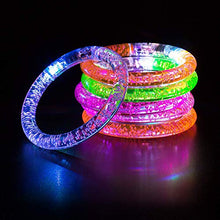 Carica l&#39;immagine nel visualizzatore di Gallery, iwobi 12 pezzi Braccialetti Luminosi,6 Colori Fluorescenti... - Ilgrandebazar