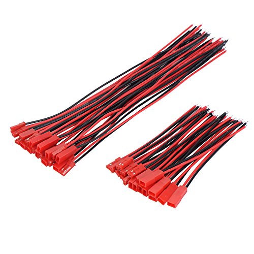 20 Paia 22 AWG JST Spina Connettore 2 Pin Maschio Femmina Connettore...