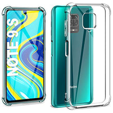 Carica l'immagine nel visualizzatore di Gallery, ivencase Cover Xiaomi Redmi Note 9S,con 4 Angoli Cuscino d'Aria Protezione...