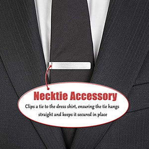 WENTS Fermacravatta Uomo Set di 3 Tie Clip Bar Ferma Cravatta Stile... - Ilgrandebazar