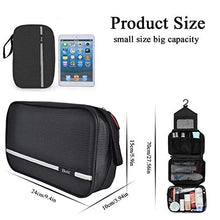 Carica l&#39;immagine nel visualizzatore di Gallery, Beauty Case da Viaggio impermeabile, Boic Borsa Toilette Appendibile Nero