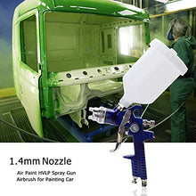 Carica l&#39;immagine nel visualizzatore di Gallery, Pistola Per Verniciare A Spruzzo 1.4mm Ugello 600cc HVLP Aerografo pistola...