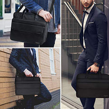 Carica l&#39;immagine nel visualizzatore di Gallery, Taygeer Borsa da 17 pollici per laptop, borsa Messenger espandibile per...