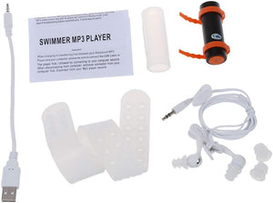 SODIAL(R) Lettore MP3 Impermeabile 4GB Nero per Sport subacqueo Nuoto