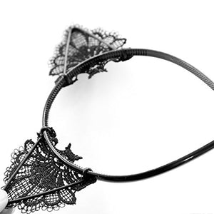 Pizzo Gatto Orecchie Cerchietto, Ouinne Lace Partito Fascia Capelli...