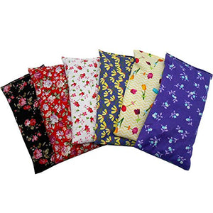 Cuscino per occhi "Pack 6-Flower 2020" | Semi di lavanda e riso | Yoga,... - Ilgrandebazar