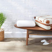 Carica l'immagine nel visualizzatore di Gallery, AmazonBasics - Cuscino da viaggio compatto in memory foam, 42 x 24 x 12 cm - Ilgrandebazar
