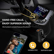 Carica l&#39;immagine nel visualizzatore di Gallery, Trasmettitore Bluetooth per Auto, Techrise Fm Auto...