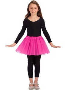 Gonna in tulle per bambina - Danza Classica - Gonnellina - 2-7 anni, Fuxia - Ilgrandebazar