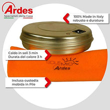 Carica l&#39;immagine nel visualizzatore di Gallery, Ardes AR071A Sole Mio Scaldino Elettrico con Lampada Spia, Termostato di... - Ilgrandebazar