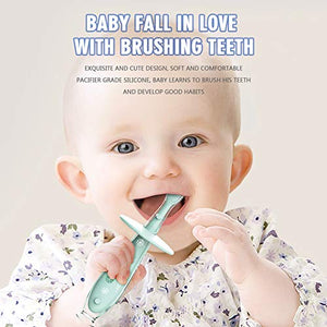Spazzolini Neonati/Bambini, Eccomum Oral Care Set Igiene Spazzolino Silicone... - Ilgrandebazar